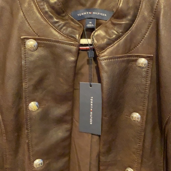 Tommy Hilfiger Leather Band Jacket - Picture 6 of 9